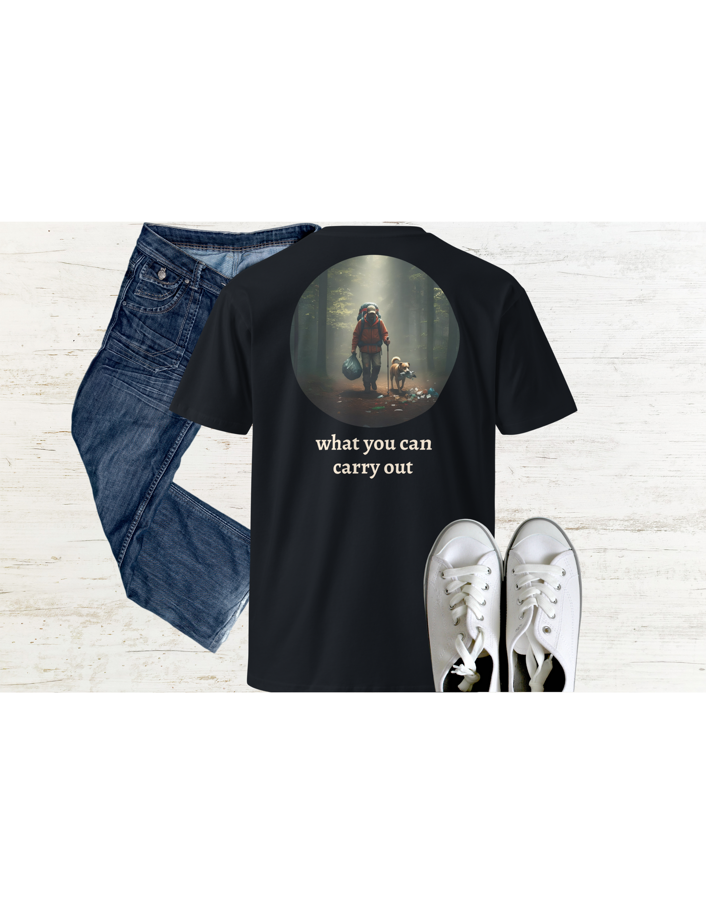 *Leave No Trace T-shirt, Responsible Hiker Tee