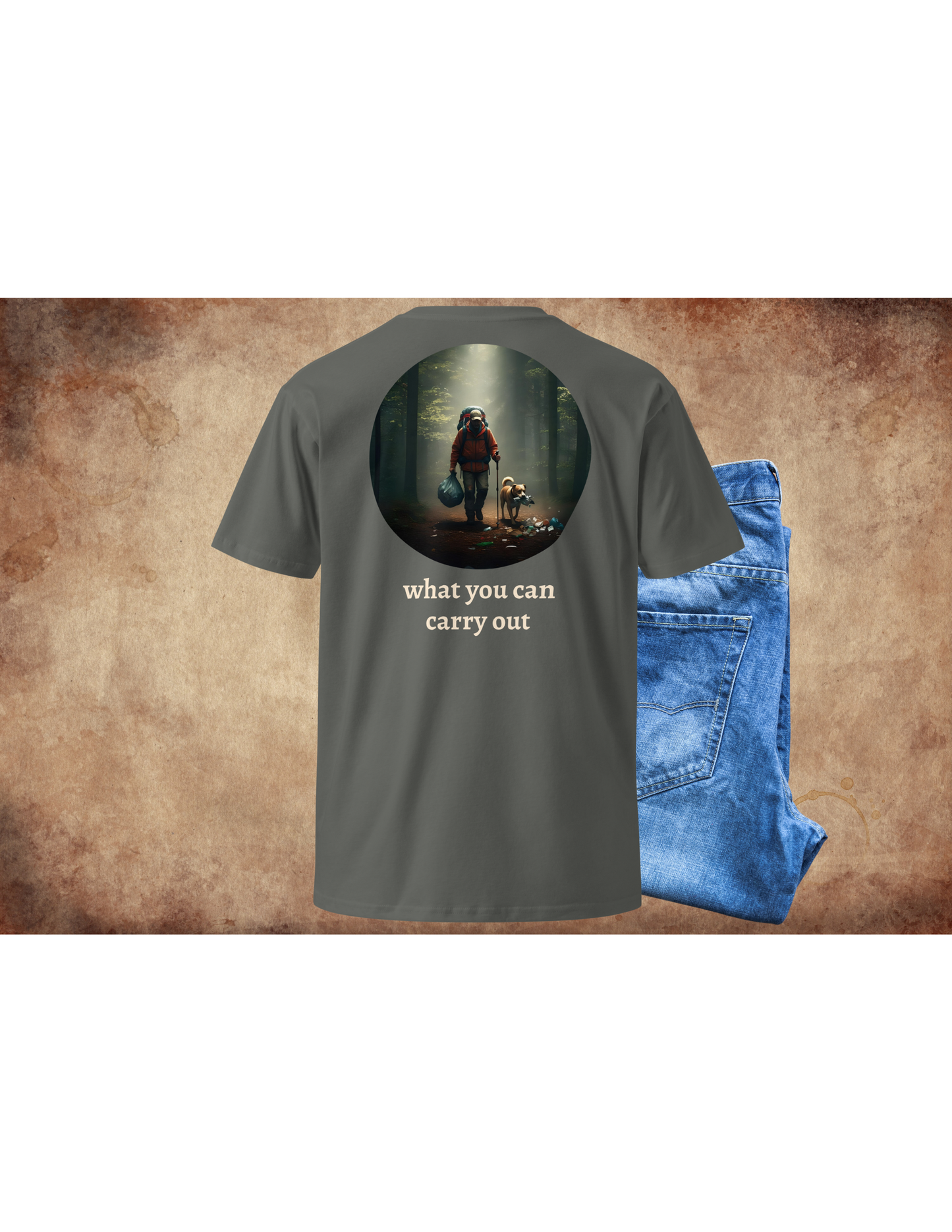 *Leave No Trace T-shirt, Responsible Hiker Tee