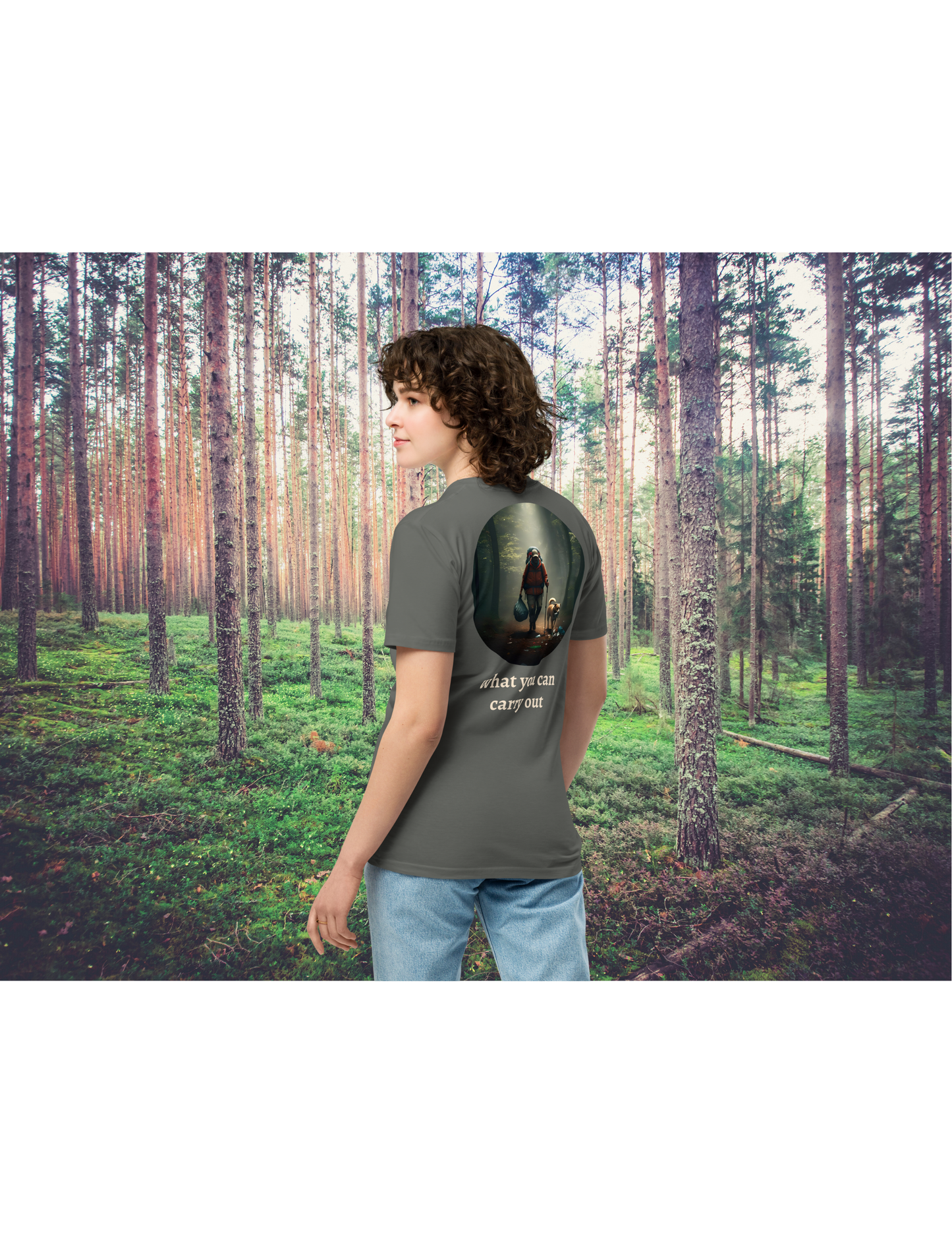 *Leave No Trace T-shirt, Responsible Hiker Tee