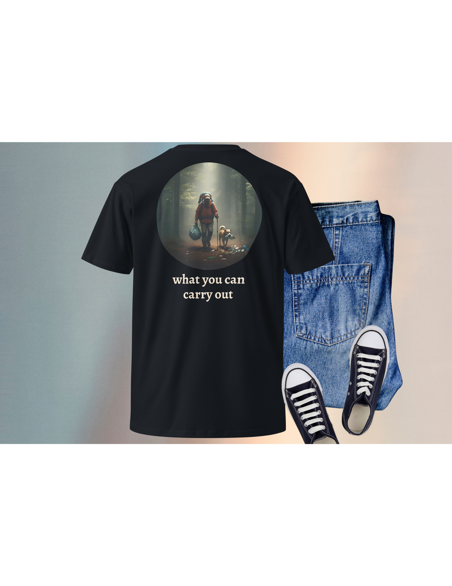 *Leave No Trace T-shirt, Responsible Hiker Tee