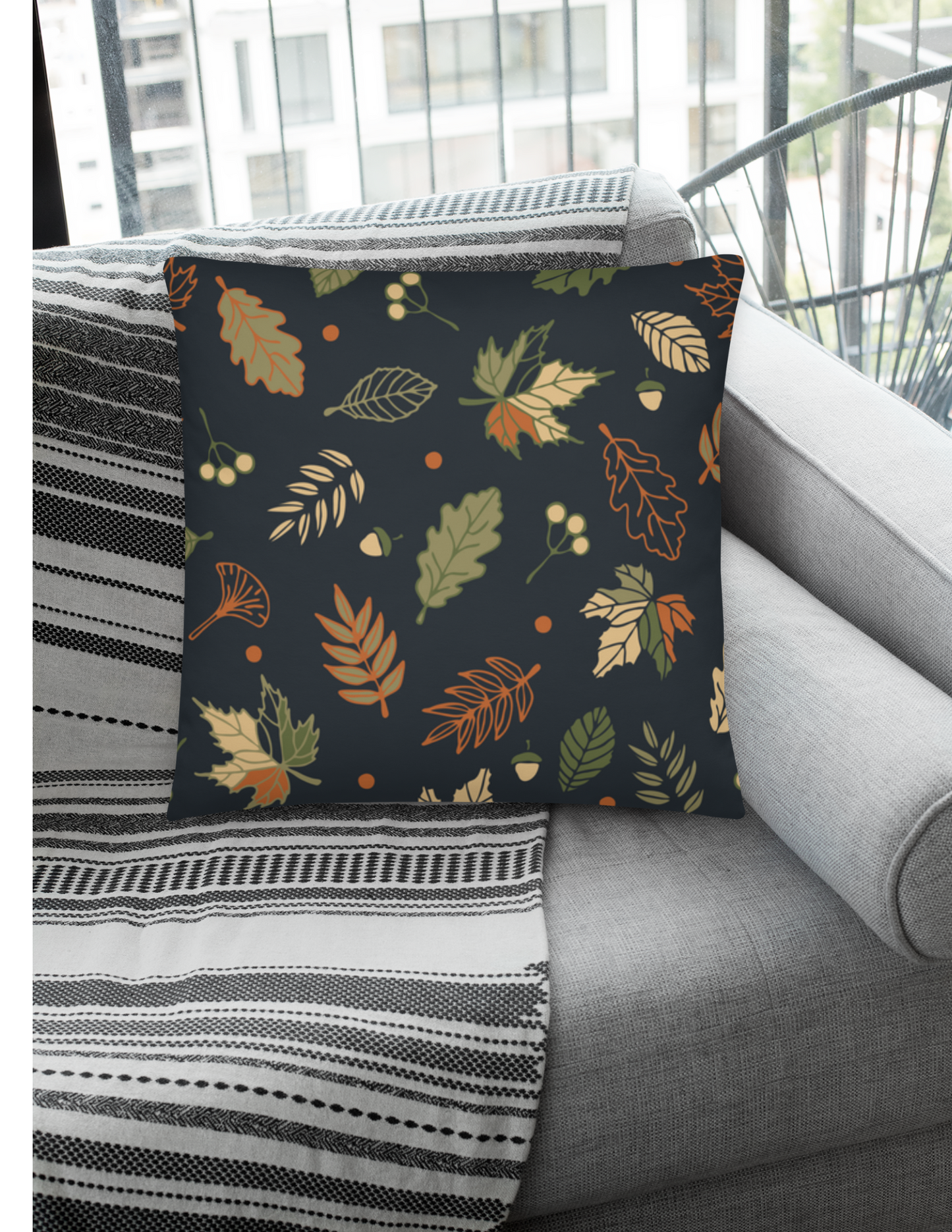 *Bear in the Forest Pillow Case, Mountain Woodsy Home Decor