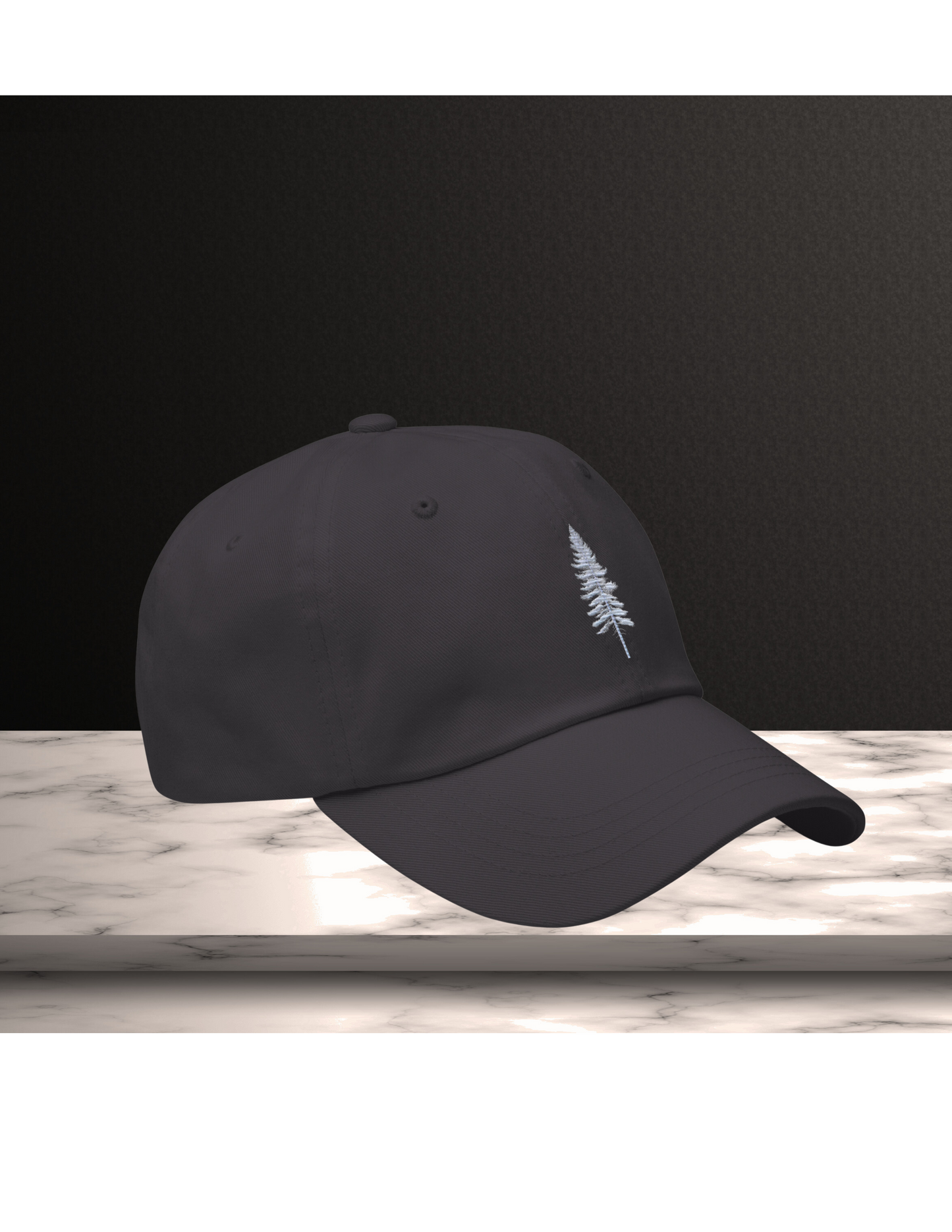 *Embroidered Pine Tree Dad Hat, Hiking Outdoors Cap