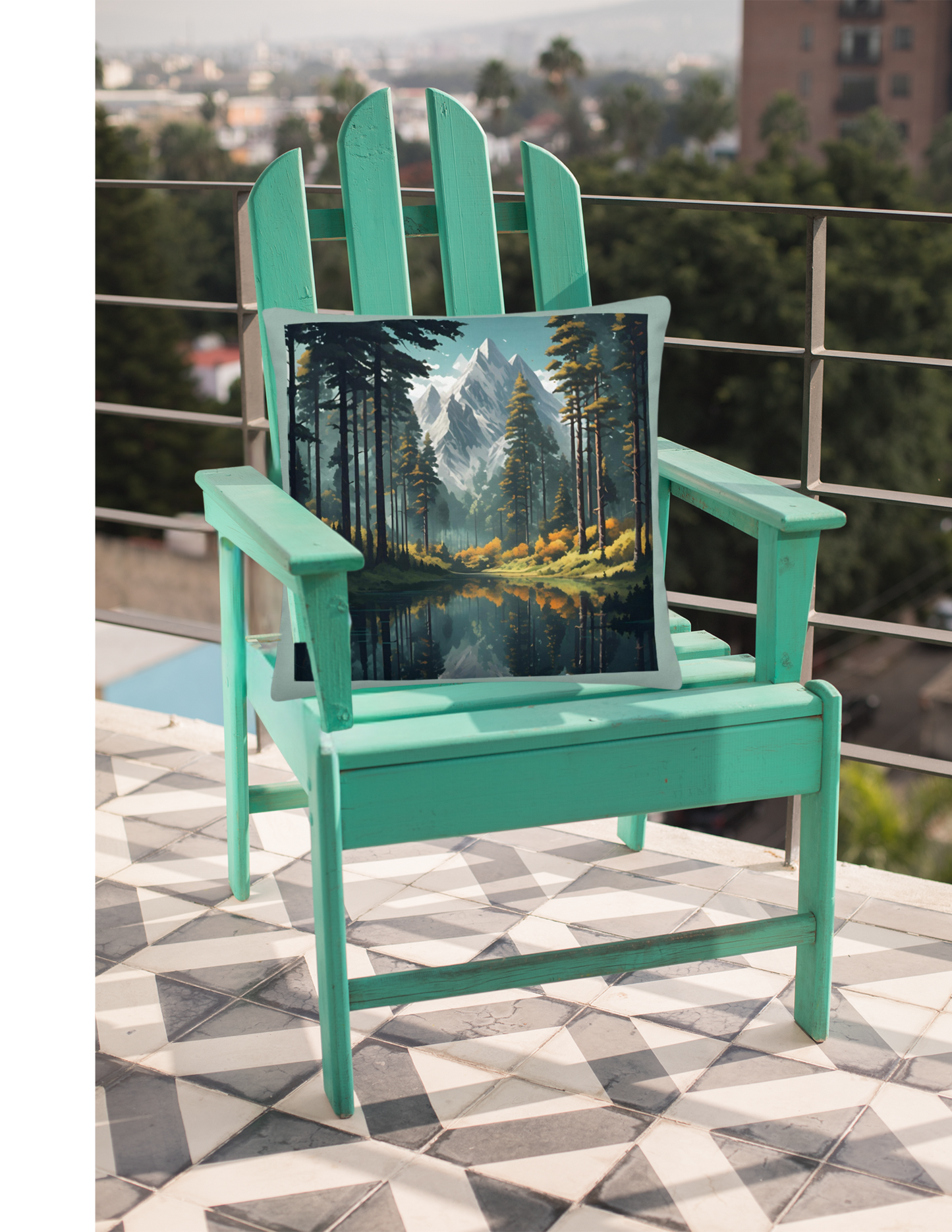 *Beautiful Mountain Pillow, Rustic Outdoors Home Decor