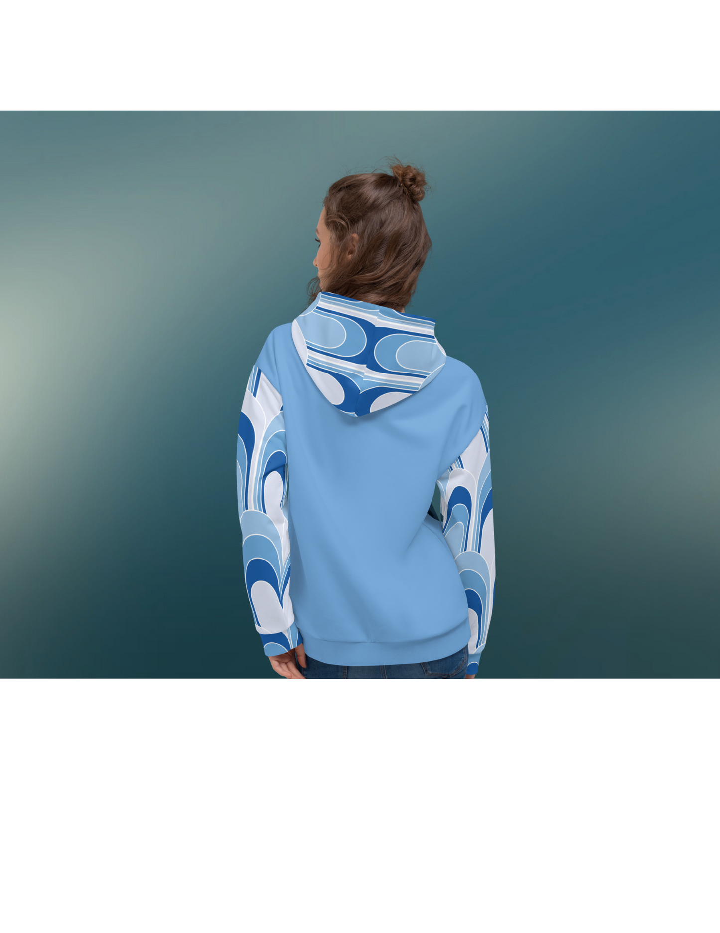*Bigfoot Snowboarding Hoodie, Cryptid Winter Sweatshirt
