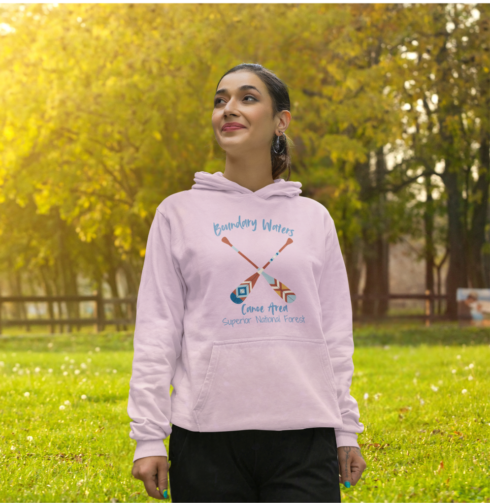 Boundary Waters Hoodie, Minnesota Northshore Sweatshirt