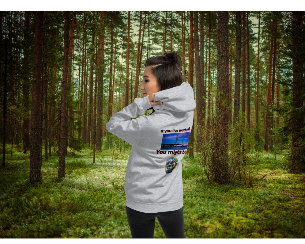 Yooper Michigan Hoodie, Bonfire Approved
