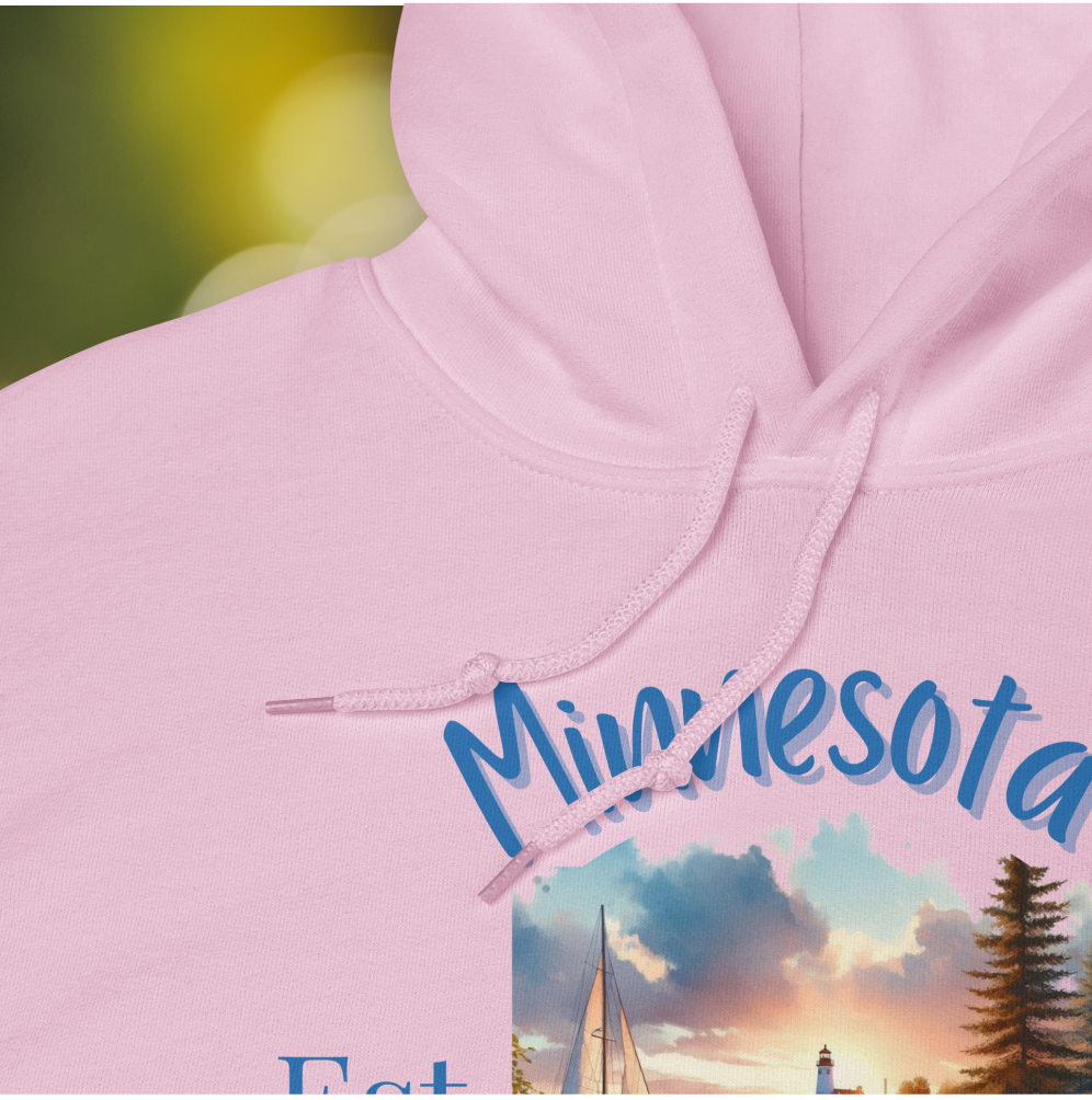 Minnesota Hoodie, Home of 10,000 Lakes