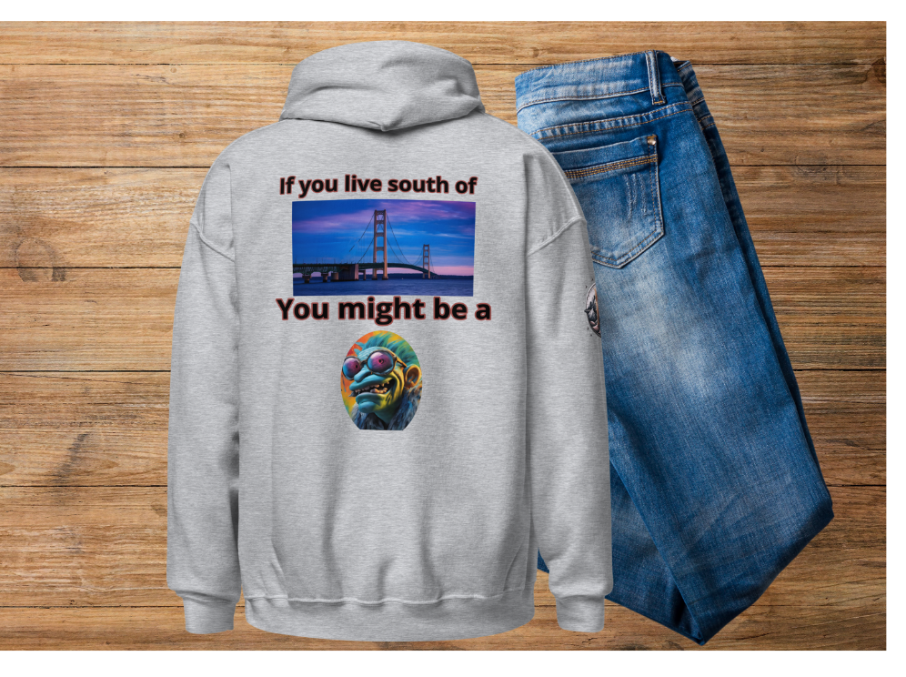 Yooper Michigan Hoodie, Bonfire Approved