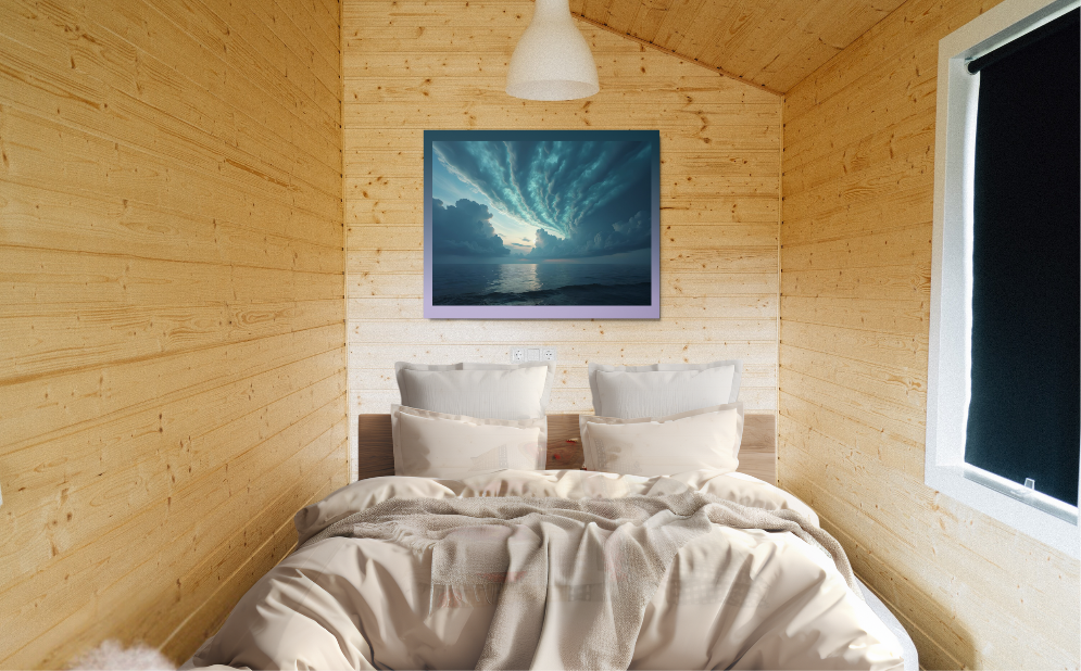Beautiful Lake Metal Wall Art Decor