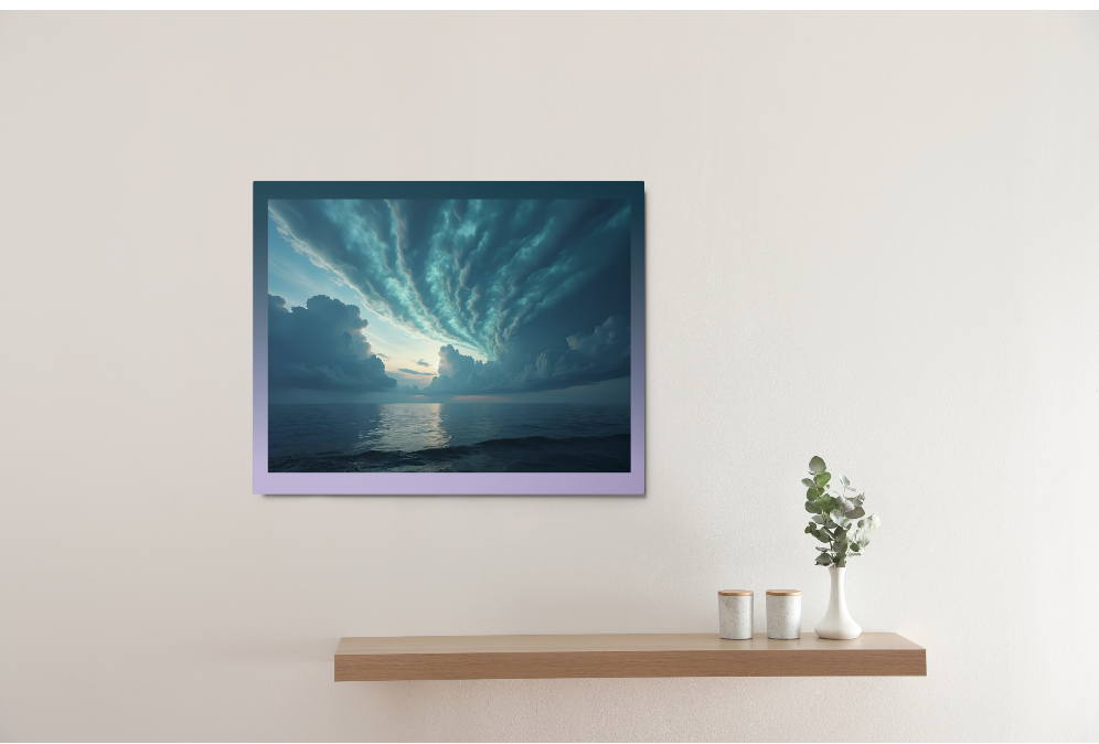 Beautiful Lake Metal Wall Art Decor