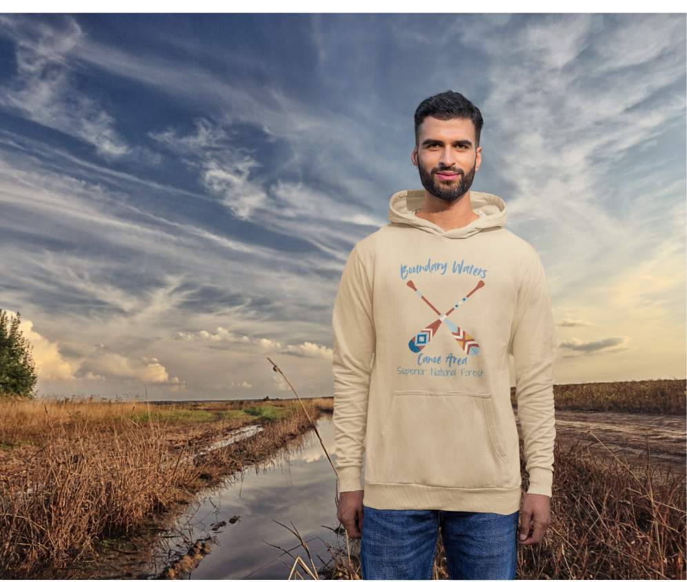 Boundary Waters Hoodie, Minnesota Northshore Sweatshirt