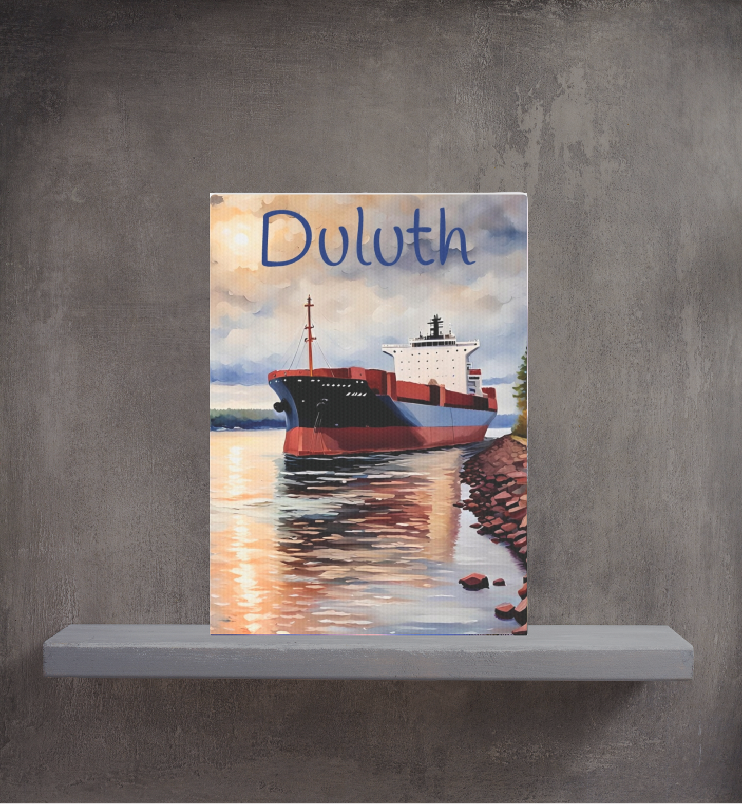 Duluth Minnesota photo tile, North Shore Photo Collage