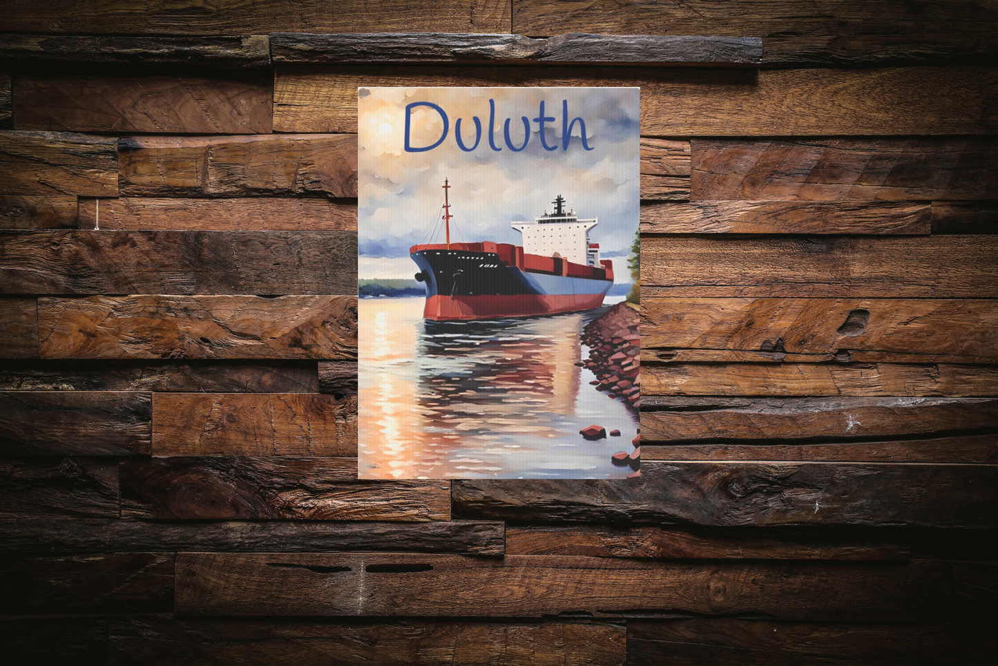 Duluth Minnesota photo tile, North Shore Photo Collage