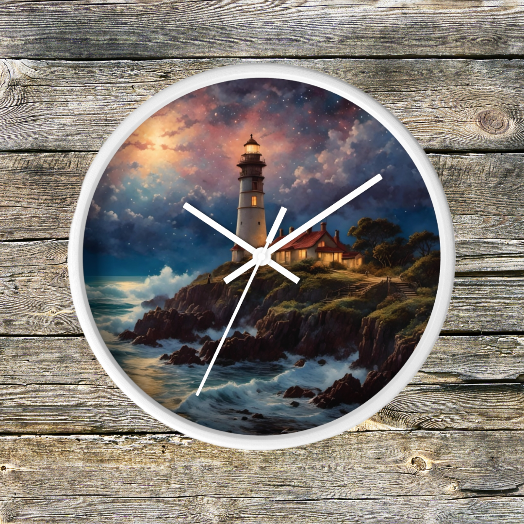 Lighthouse Wall Clock, Beautiful Home Decor