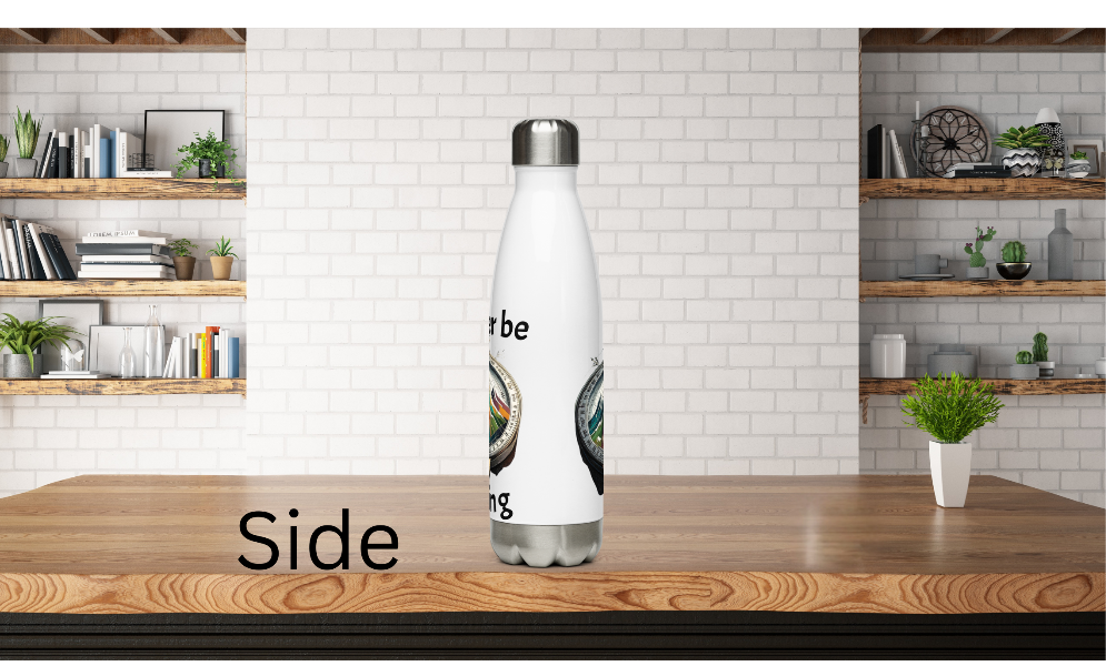 Rather Be Hiking Stainless Steel Water Bottle, Outdoor Hydration Flask