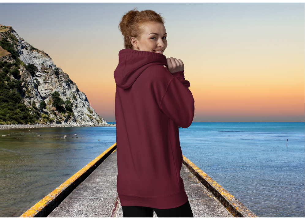 Inspirational Wolf Hoodie, Nature Outdoor Lover Sweatshirt