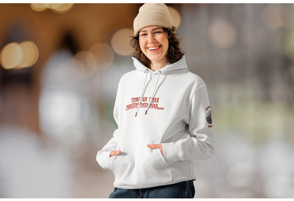 Northwoods hoodie, Scenic Minnesota collage