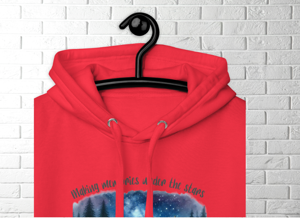 Making Memories Camping Hoodie, Friends around Campfire Sweatshirt