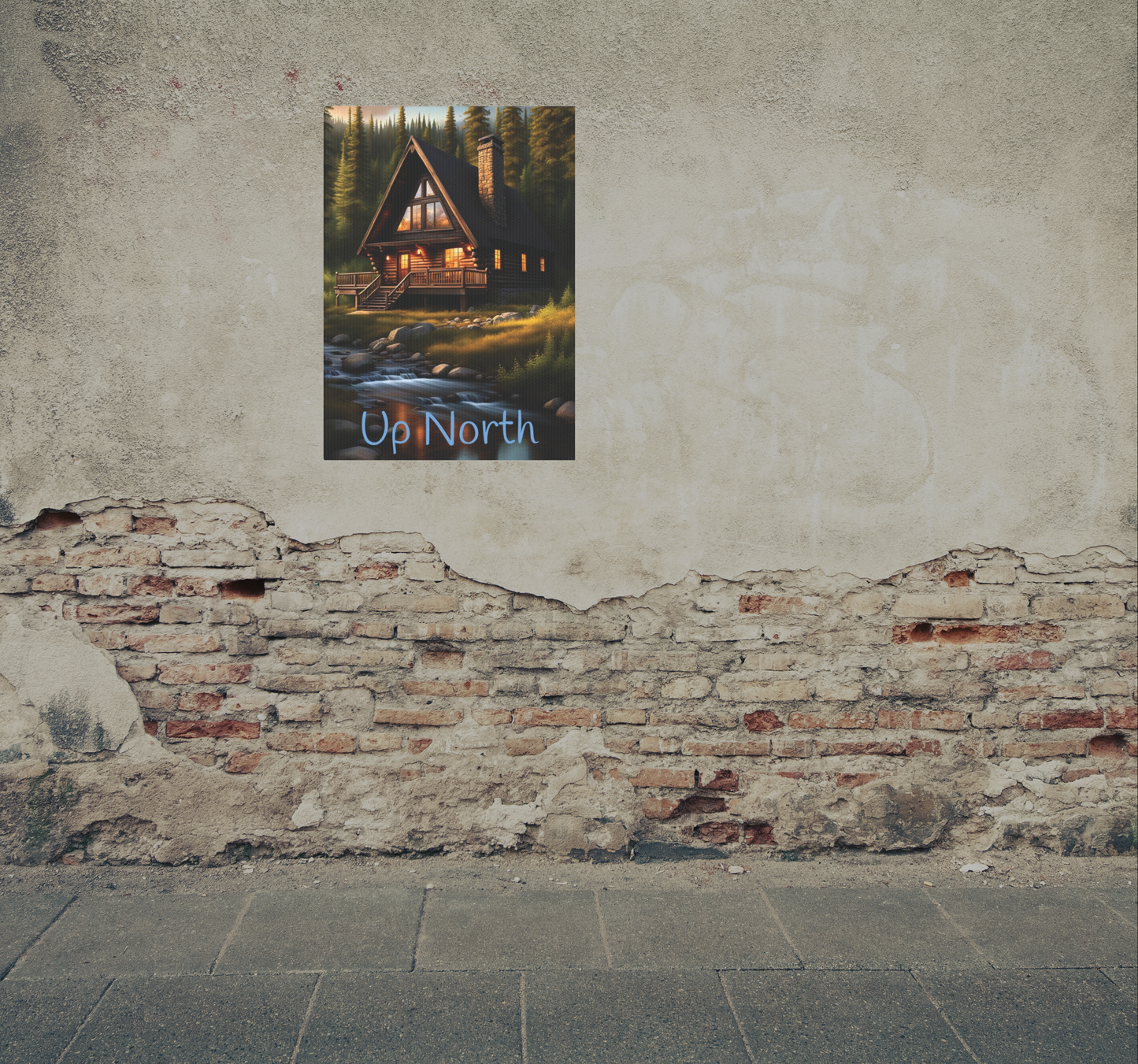 Up North Photo Tile, North Shore Minnesota Canvas