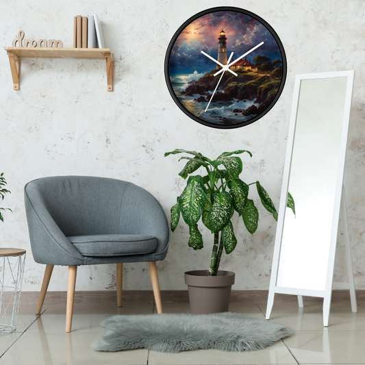 Lighthouse Wall Clock, Beautiful Home Decor