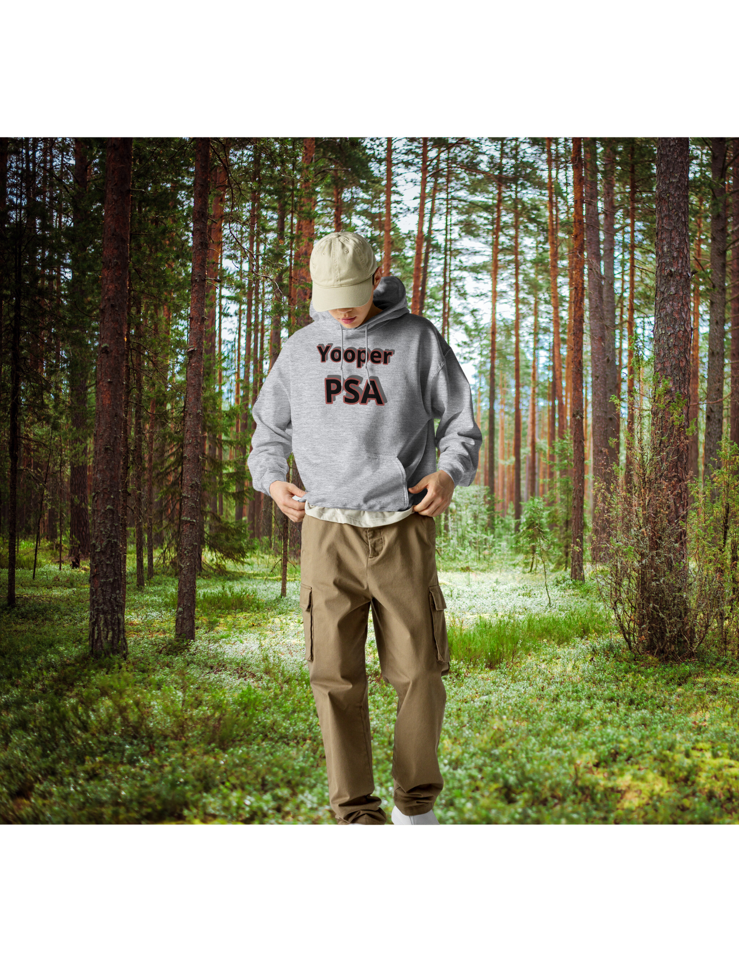Yooper Michigan Hoodie, Bonfire Approved